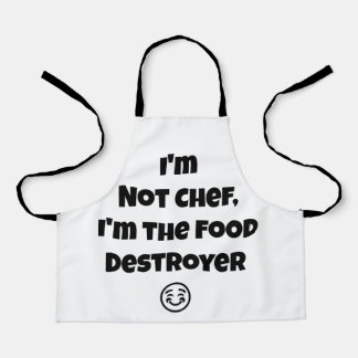 No Soy Chef Soy El Destructor De Comida Delantal D