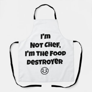 No Soy Chef Soy El Destructor De Comida Delantal D