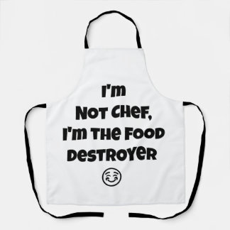 No Soy Chef Soy El Destructor De Comida Delantal D
