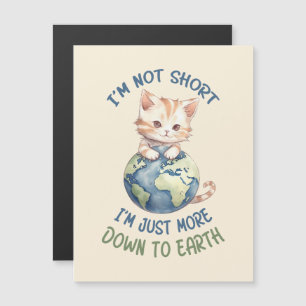 No soy corta, solo baja a la Tierra - Gato lindo