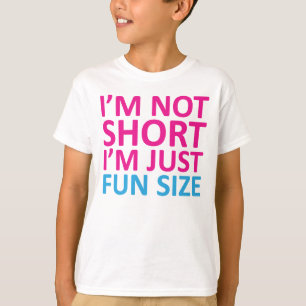 No soy corta, solo soy divertida - camiseta para n