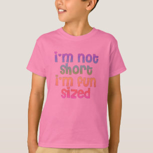 No soy corto yo soy camiseta básica clasificada