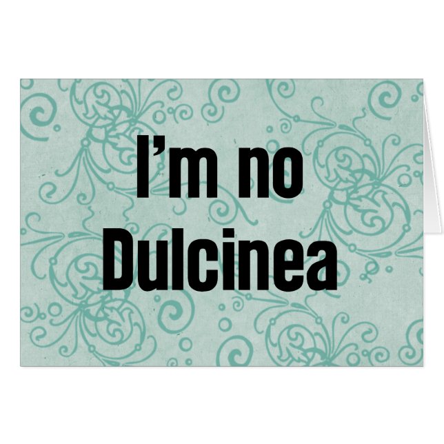 No soy Dulcinea (Anverso (Horizontal))