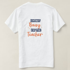 No soy jefe, soy la camiseta graciosa de la cita d