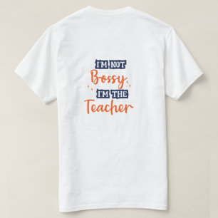 No soy jefe, soy la camiseta graciosa de la cita d