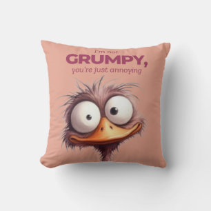 No soy la almohada gruñona - solo el trasero desca