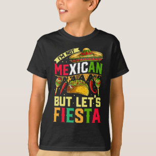 No Soy Mexicano Pero Vamos A Fiesta Camiseta Cinco