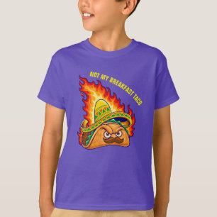 No soy mi Taco de desayuno camiseta