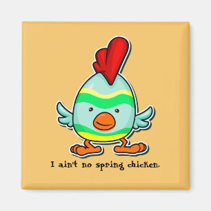 No soy ningún imán de Pascua del pollo de