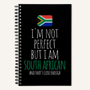 No soy perfecto, pero soy un cuaderno sudafricano