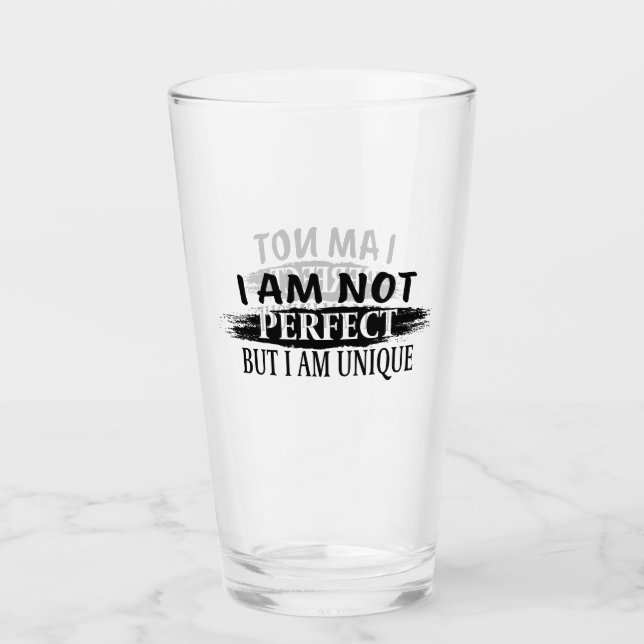 No soy perfecto, pero soy único (Anverso)