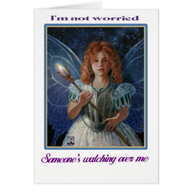 No soy preocupante, alguien que vigila mí (Frente)