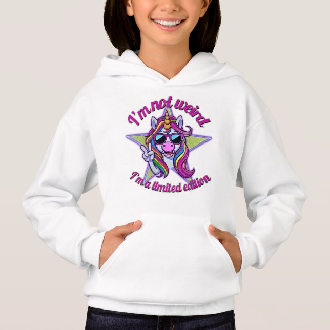 No soy rara, soy un unicornio de edición limitada  (Anverso)
