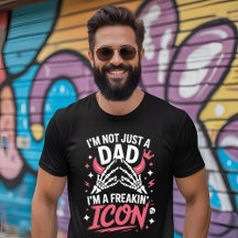 No soy solo un papá, soy una camiseta con iconos f