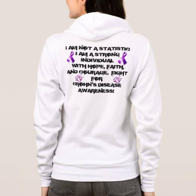 No soy SUDADERA CON CAPUCHA de la CONCIENCIA DE UN (Reverso)