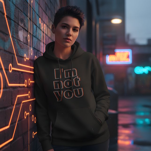 No Soy Tú – Sudadera con Capucha Urban Glitch Offs (Subido por el creador)