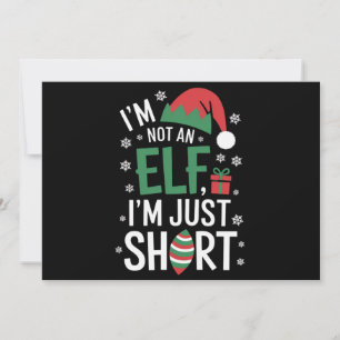 No soy un elfo, solo soy bajo divertido Navidad Xm