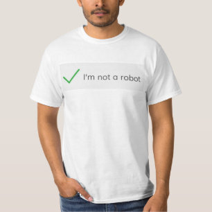 No soy un robot - camiseta