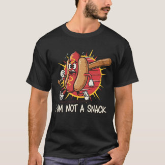 "No Soy Un Snack" Camiseta Divertida de Perro Cali