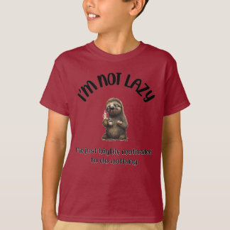 No soy una camiseta perezosa