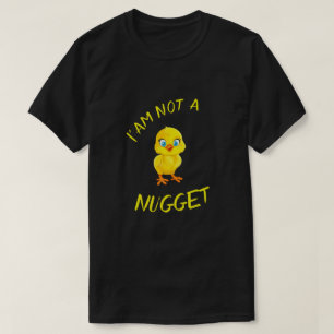 NO SOY UNA Camiseta vegana DE NUGGET