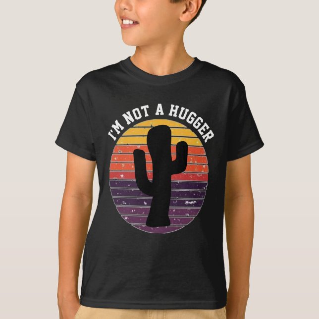 NO SOY UNA GRAN CAMISETA DE CACTUS CHICOS DE VINTA (Anverso)