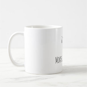 No soy una persona mañanera Taza de café divertida