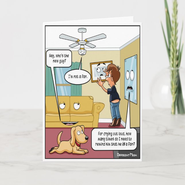No soy una tarjeta de cumpleaños de Fan Punny (Anverso)