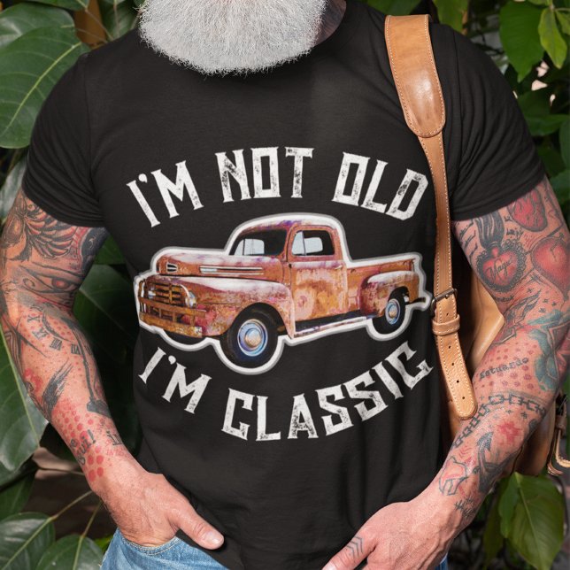 No soy viejo soy camiseta gráfica clásica de camió (Subido por el creador)