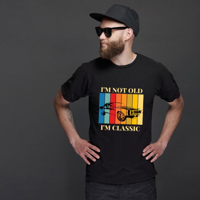 No soy viejo, soy una camiseta clásica (Subido por el creador)