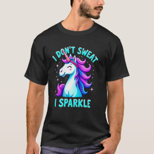 No sudo camiseta divertida de humor de unicornio d