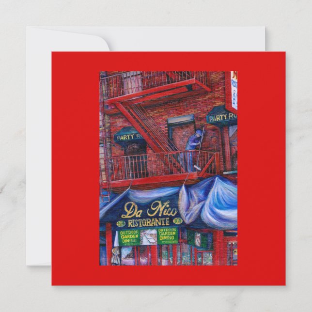 ¿No te gusta el Pintura Roja? Nueva York (Anverso)