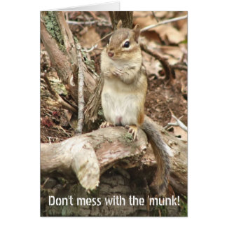 ¡No te metas con el 'Munk! Tarjeta