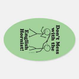 No te metas con el Pegatina Oval, cabecilla de los