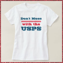 No te metas con la camiseta de la USPS