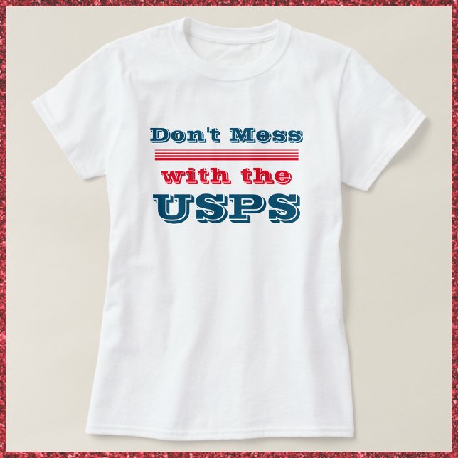 No te metas con la camiseta de la USPS (Subido por el creador)