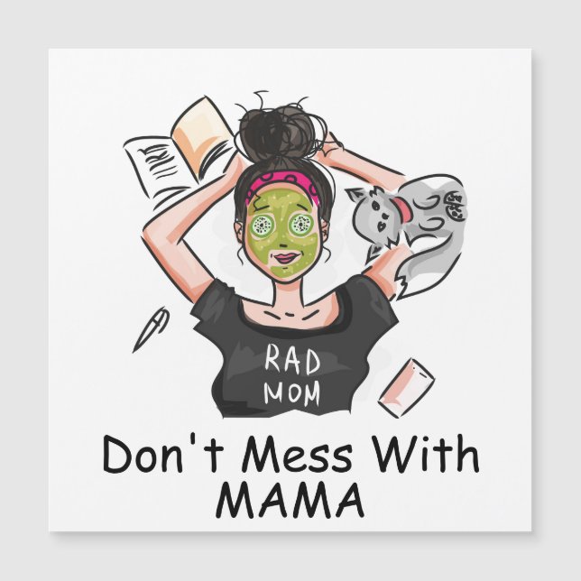 No te metas con mamá (Anverso)