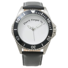 No te olvides de - Relojes de hombre.