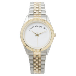 No te olvides de - Relojes de hombre.