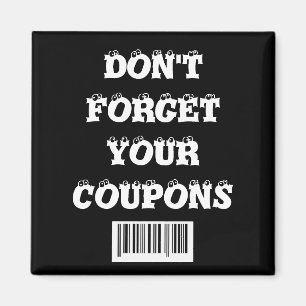 No te olvides de tu imán frigorífico Coupons