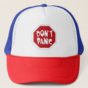 ¡No te pongas en pánico con el sombrero de camione