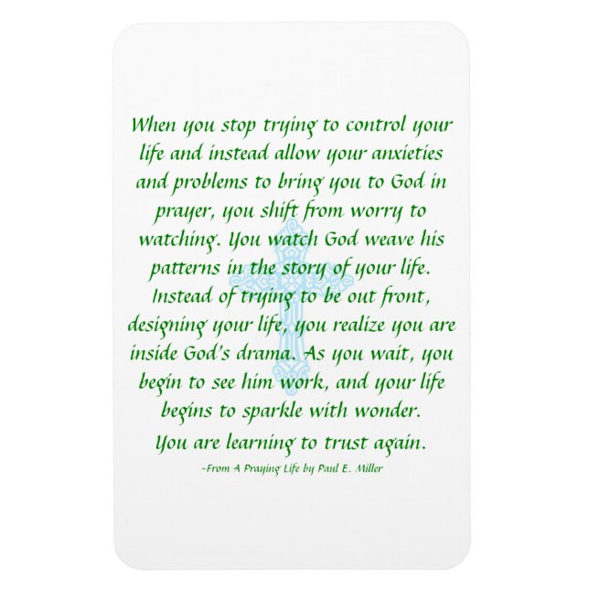 No te preocupes - Reza y mira el imán (Vertical)