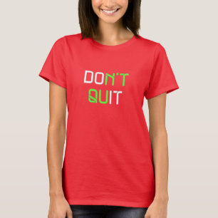 No te rindas - camiseta