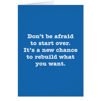 No tenga miedo de comenzar encima. Es un nuevo…