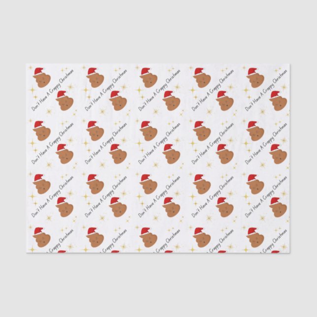 No tengan un papel de Navidad de cobras (Anverso)