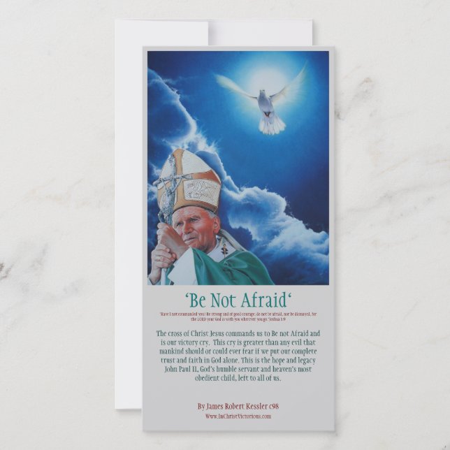 No tengas miedo (Anverso)