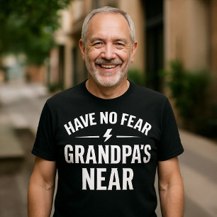 No tengas miedo de la casi divertida camiseta del 