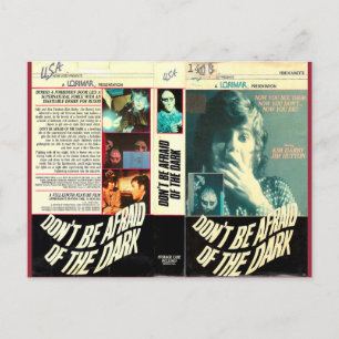 NO TENGAS MIEDO DE LA TARJETA POSTAL DE RETRO OSCU