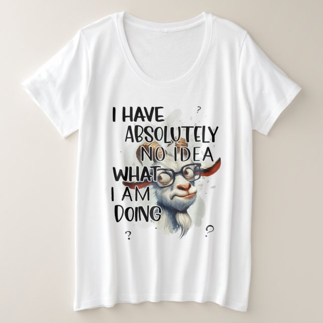 No Tengo Idea De Cabra (Anverso del diseño)