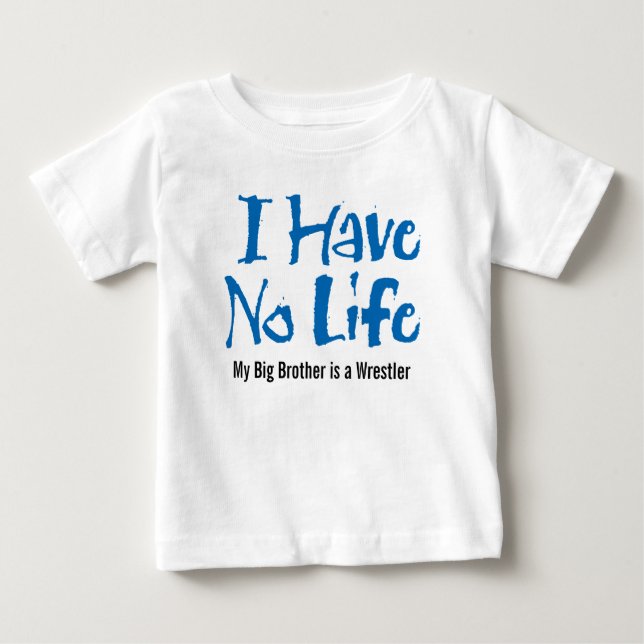No Tengo Una Camiseta Bebé De Vida (Luchadora) (Anverso)